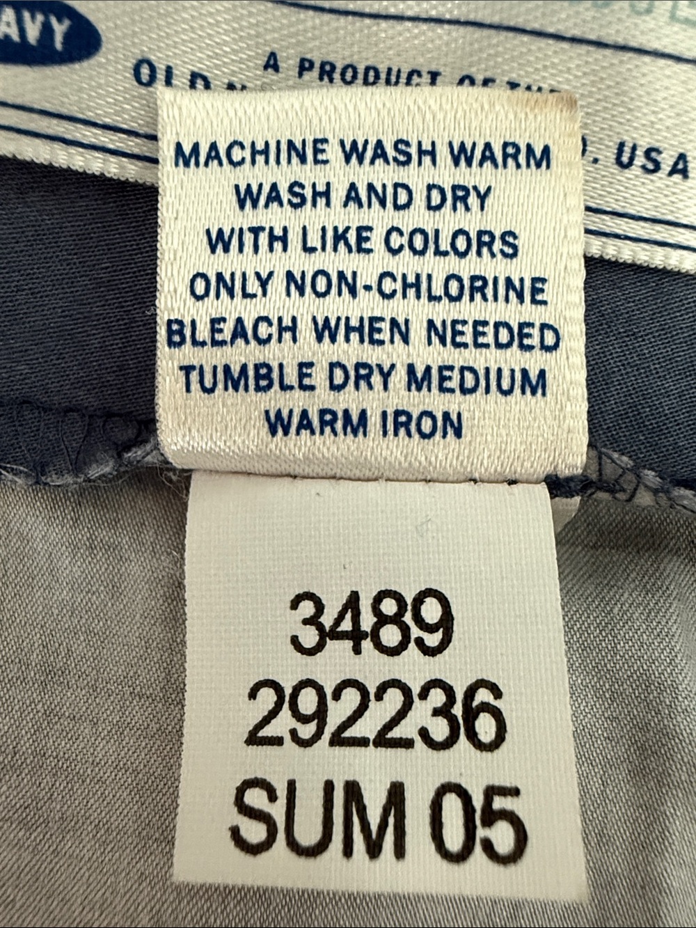 Old Navy  Blue A-Line Skirt with Coastal Print SZ4 - Picture 4 of 12